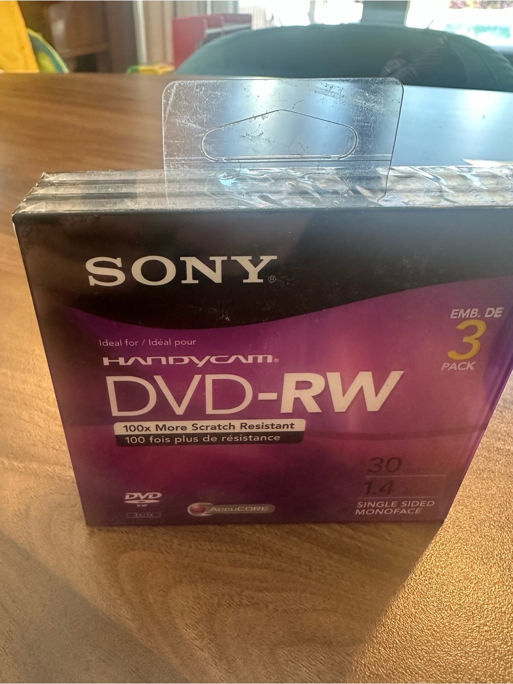 Sony Handycam DVD-RW Mini Discs 3 Pack – 1.4GB / 30 Min Camcorder Media NEW